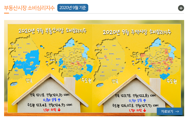 부동산시장 소비심리지수