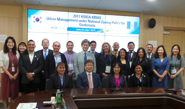 2017 KRIHS-KOICA Urban Management under National Zoning Policy for Guatemala