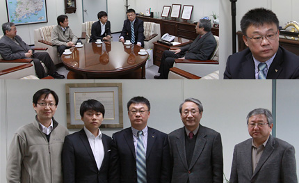 중국 랴오둥대 만해봉 교수 방문