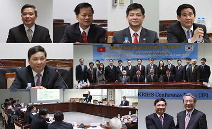 베트남 고위급 대표단 방문 및 정책자문 세미나 개최