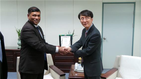 방글라데시 국토지리원과 국가공간정보인프라워크숍 개최