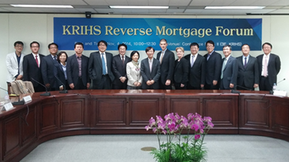 ‘KRIHS Reverse Mortgage Forum’ 국제포럼 개최