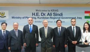이라크 쿠르드자치정부 알리 신디(Ali Sindi) 기획부 장관 일행과의 업무협의회