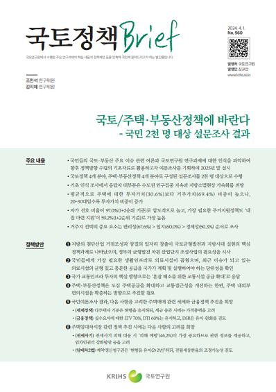 국토/주택&middot;부동산정책에 바란다