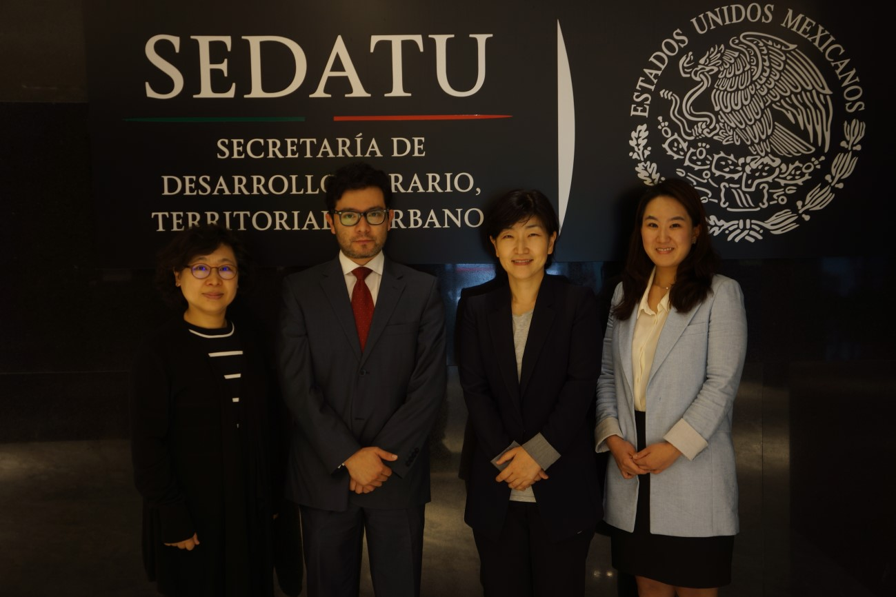 KRIHS holds meetings with Mexico’s SEDATU and CONAVI