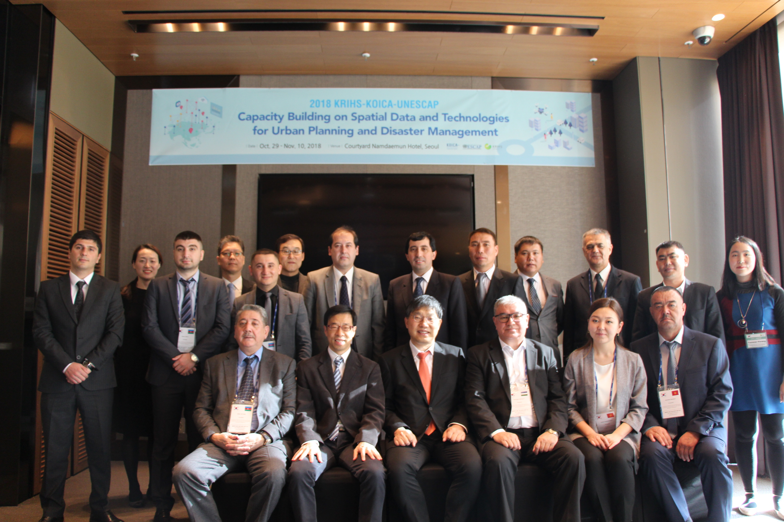 2018 KOICA-UNESCAP-KRIHS Capacity Building on Spatial Data and Technologies