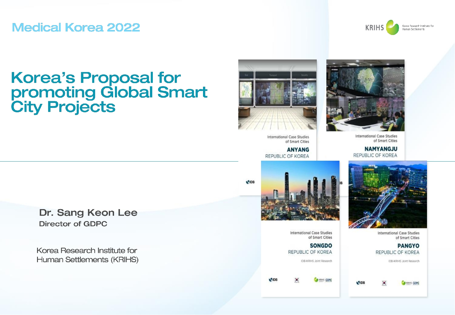 Presentation at Medical Korea 2022