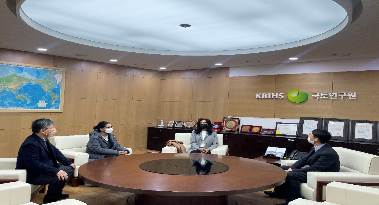 KRIHS Visiting from the Embassy of Sri Lanka