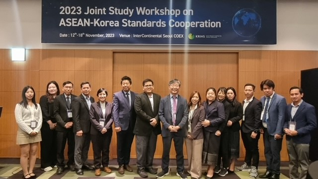 The South Korea–ASEAN Standards Cooperation Joint Research Workshop