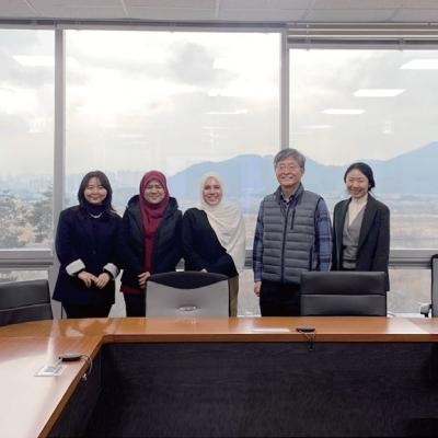 KRIHS Visiting from the Secretariat of EAROPH International