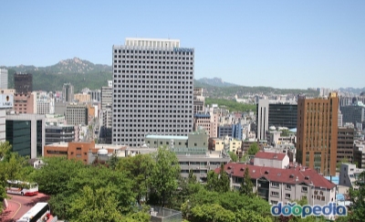 국토개발연구원 개원(충무로 극동빌딩) 사진